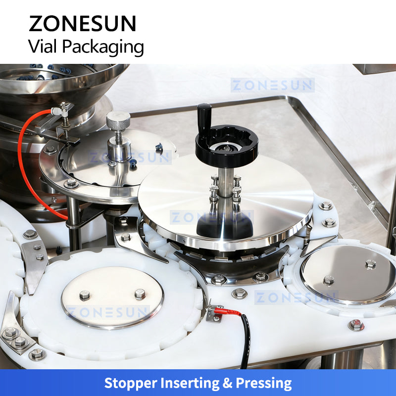 ZONESUN ZS-AFY1 Automatic Vial Packaging Machine with Peristaltic Pump Filling and Stopper Inserting