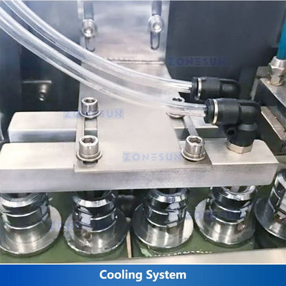 ZONESUN ZS-FS160 Automatic Plastic and AluminiumTube Filling & Sealing Machine for Paste Products
