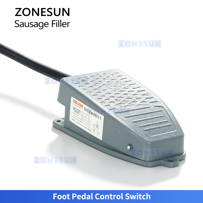 ZONESUN ZS-SFR1 Electric Sausage Filler for Hot Dogs, Salami & Sausage Production
