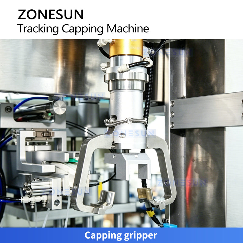 ZONESUN ZS-VTXG3 Dual-Head Tracking Pump & Spray Bottle Capping Machine Line