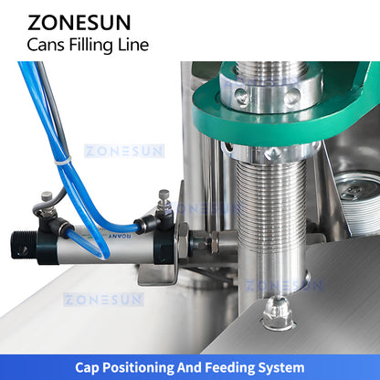 ZONESUN ZS-FAL180A11: Automatic Soda & Beer Can Filling Line | High-Speed Canning Machine