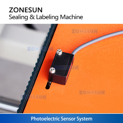 ZONESUN ZS-FKC4650S Automatic Carton Sealing and Labeling Machine with Ink Coding