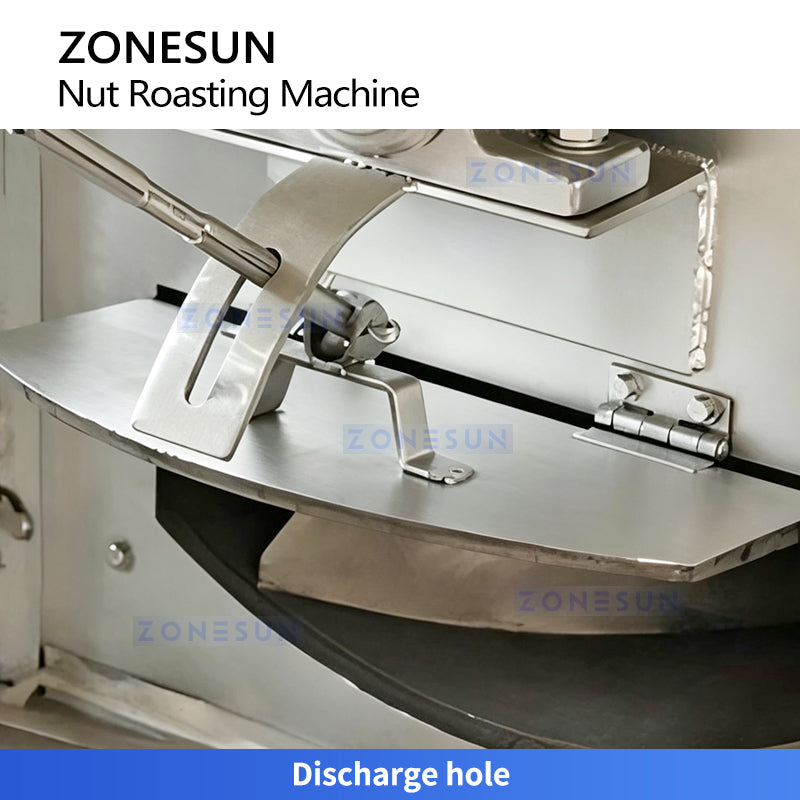 Even Heating: ZONESUN ZS-GHK4 Multi-Drum Rotary Roasting Machine for Peanuts, Almonds & Seeds