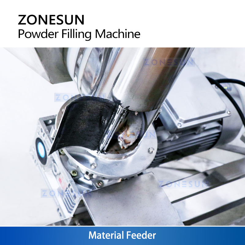 ZONESUN ZS-FM2A Automatic Powder Filling Machine with Auger Feeder
