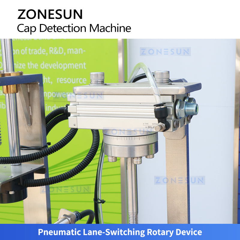 ZONESUN ZS-MD2 Bottle Cap Inspection and Defective Rejection Machine for Quality Control