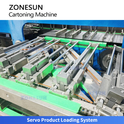 ZONESUN ZS-MSZH70N High-Speed Automatic Horizontal Cartoning Machine with Servo Product Loading System