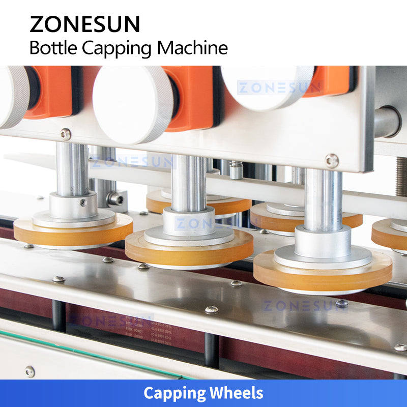 ZONESUN ZS-XG440B High-Speed Spindle Capping Machine for Spray &amp; Twist-Off Bottles