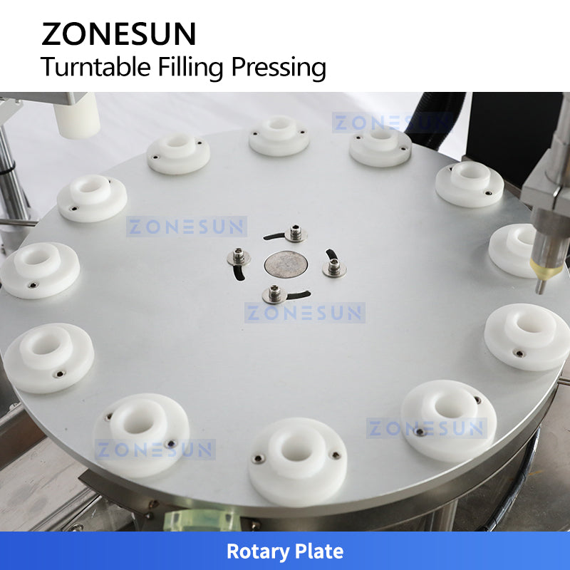 ZONESUN ZS-AFC1CH Automatic Filling and Cap Pressing Machine for Viscous Liquid Production