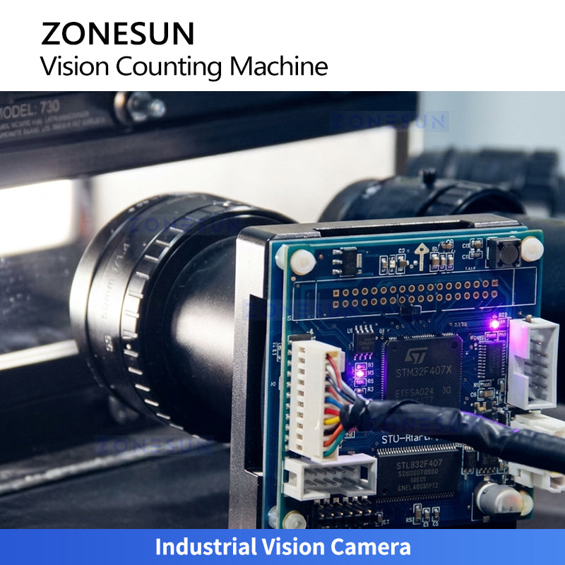 ZONESUN ZS-FSCS06 Automatic Screw Fastener CCD Vision Counting and Bagging Machine