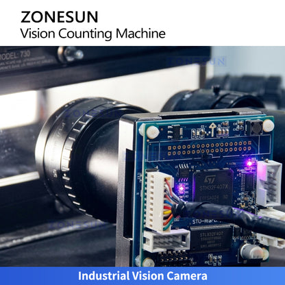 ZONESUN ZS-FSCS06 Automatic Screw Fastener CCD Vision Counting and Bagging Machine