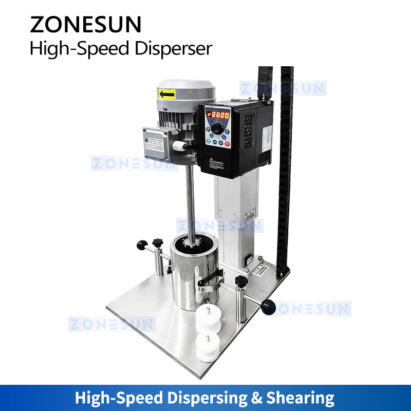 ZONESUN ZS-MX1100 Laboratory Electric Lift High Speed Disperser Mixer