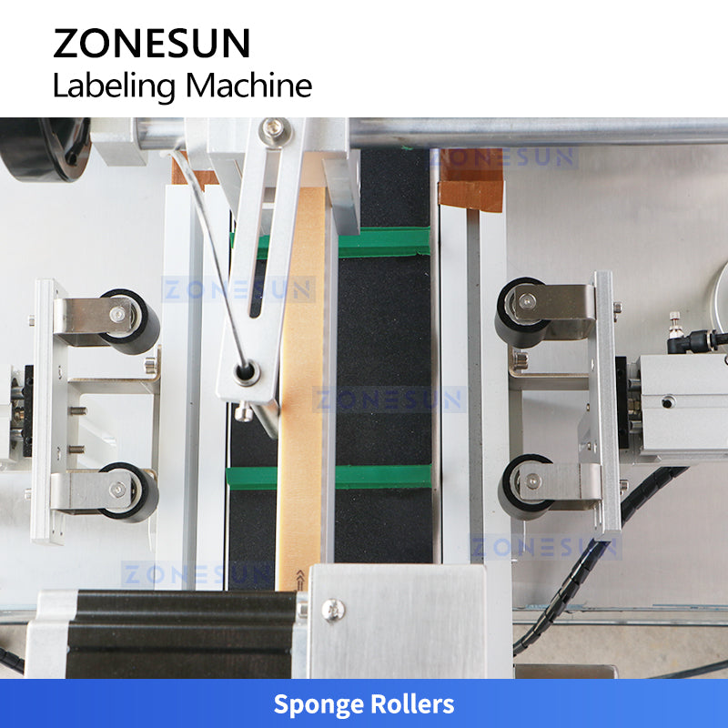 ZONESUN ZS-TB833F Automatic Four-Corner Tamper-Evident Labeling Machine for Cosmetic Boxes