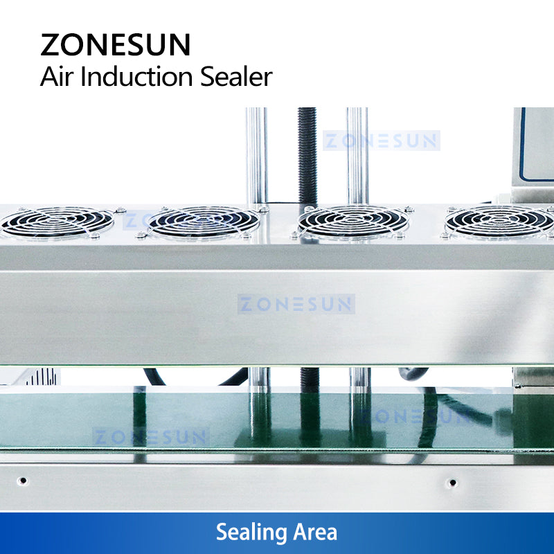 ZONESUN ZS-FK6000A Automatic Electromagnetic Induction Sealing Machine for Bottle Packaging