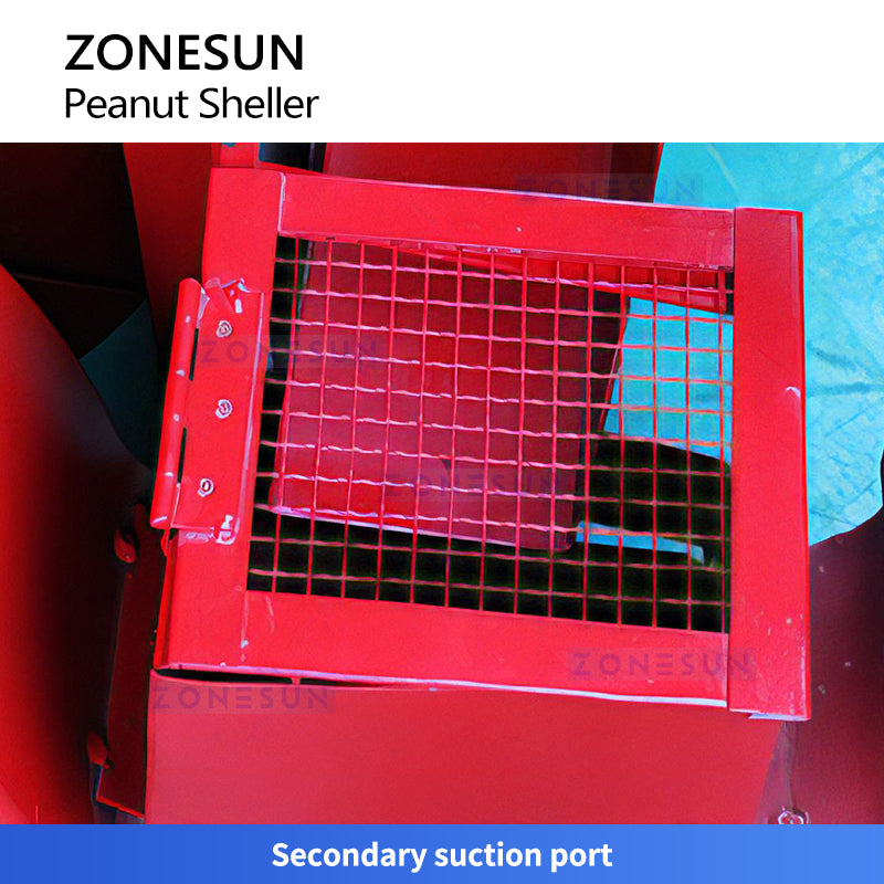ZONESUN ZS-HTK2 Automatic Peanut Sheller Machine High Efficiency Peanut Processing