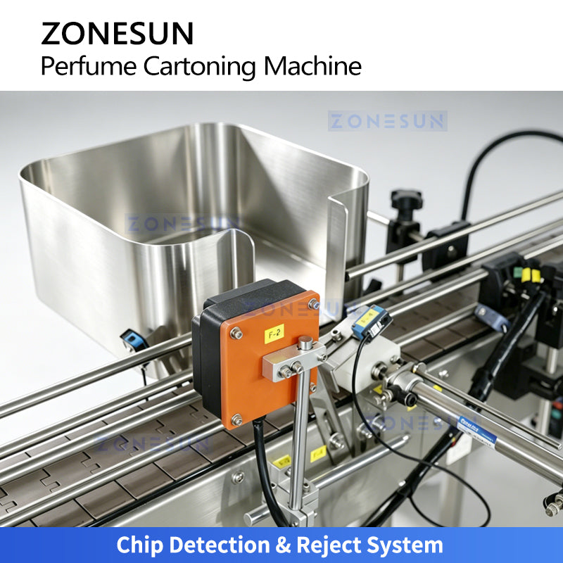 Robotic Pick & Place: ZONESUN ZS-PB01 Automatic Perfume Bottle Box Cartoning Machine