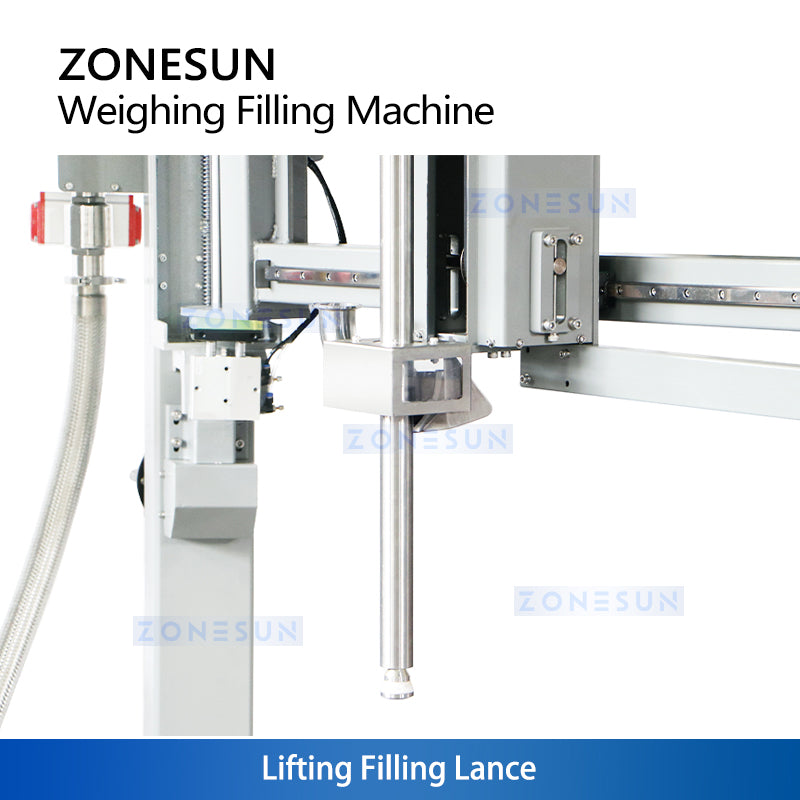 ZONESUN ZS-YTEXW2 Semi-Automatic Explosion-Proof IBC Tank Weighing Filling Machine for Chemical Liquids