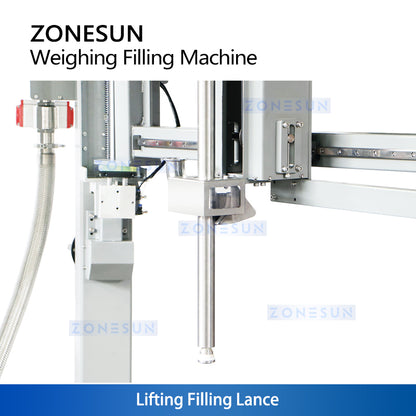 ZONESUN ZS-YTEXW2 Semi-Automatic Explosion-Proof IBC Tank Weighing Filling Machine for Chemical Liquids