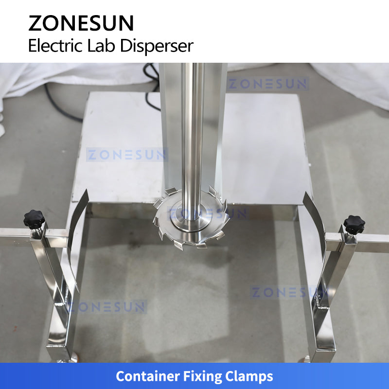 ZONESUN ZS-MX220 Electric Lifting Dispersing Machine for Food Color Powder Dispersion and Mixing