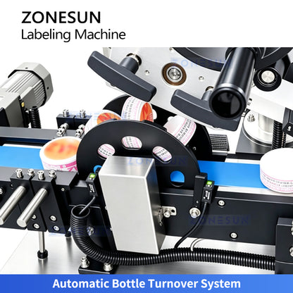 ZONESUN ZS-TB700D Automatic Top Bottom and Side Bottle Labeling Machine