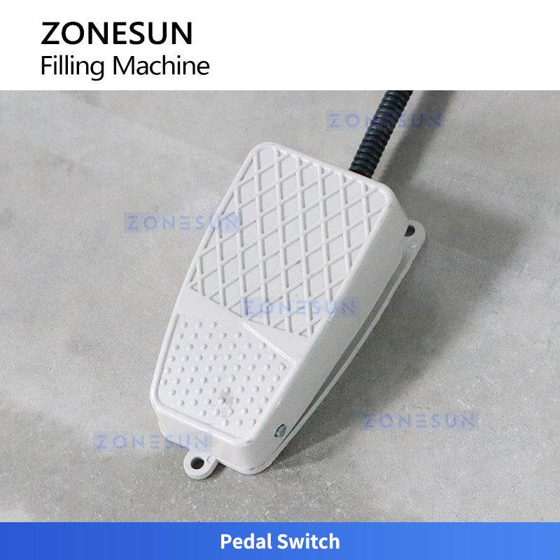 ZONESUN ZS-VGPJ1 Semi-Automatic High Viscosity Filling Machine for Paste, Grease, Gel, and Food