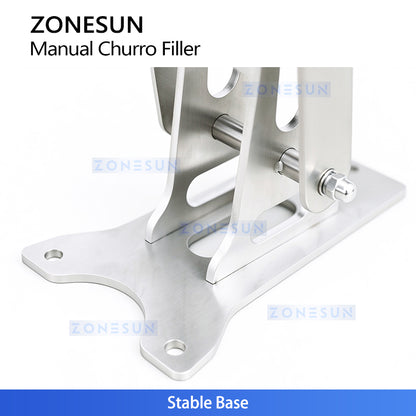 ZONESUN ZS-CZI4 Manual Cake Depositor Pastry Injector for Donuts, Churros, Cakes, Bread Paste