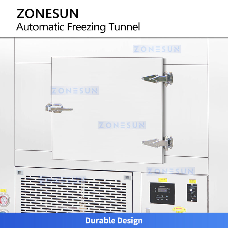ZONESUN ZS-CTL1 Continuous Air-Cooling Freezing Tunnel for Cosmetics