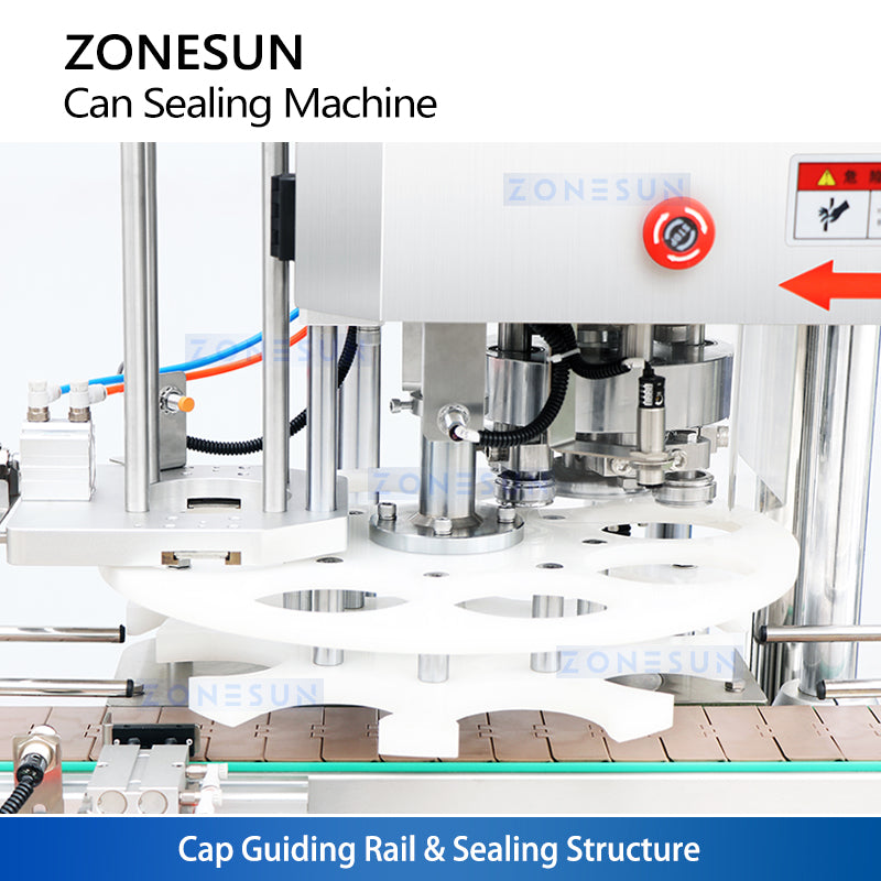 ZONESUN ZS-AFK300 Automatic Can Sealing Machine Can Seaming Machine Tin Sealer