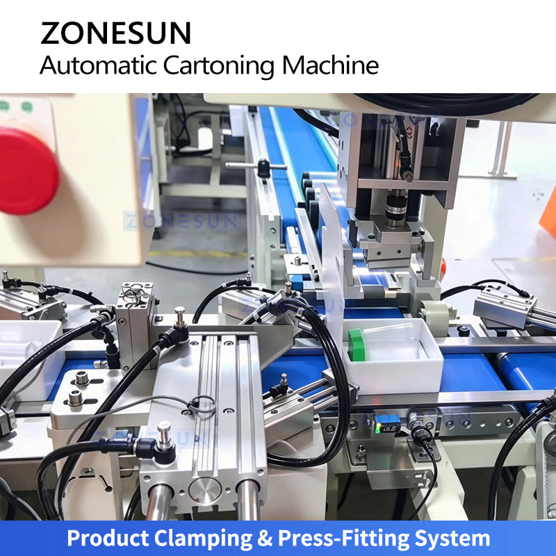 ZONESUN ZS-MSZH13 Automatic Cartoning Machine with Product Loading and Carton Closing System