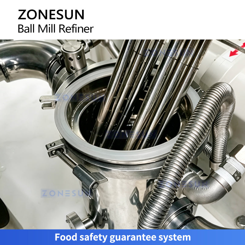 Micron Refining: ZONESUN ZS-BM150 Industrial Vertical Chocolate & Cocoa Liquor Ball Mill Machine