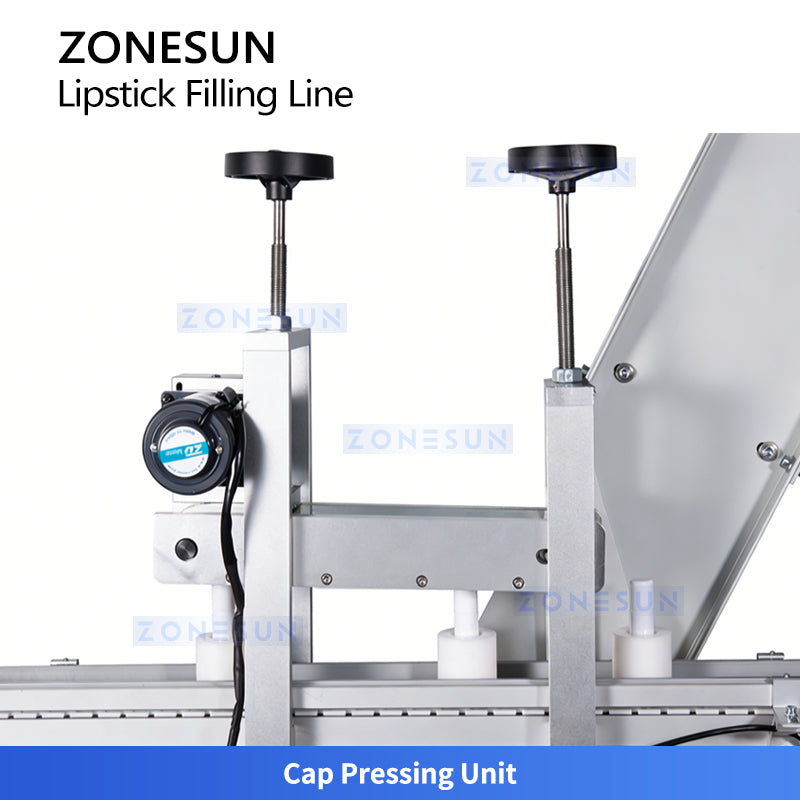 ZONESUN ZS-AFC6S Automatic Lipstick and Lip Balm Filling Line for Cosmetic Production