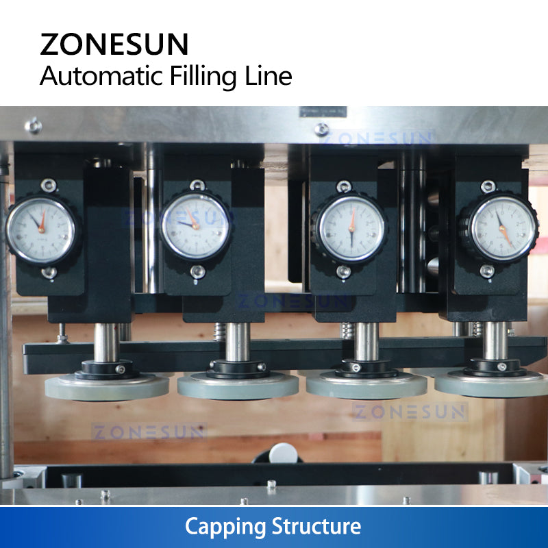 ZONESUN ZS-FAL180V16 Automatic Bottle Filling Capping & Weighing Inspection Line