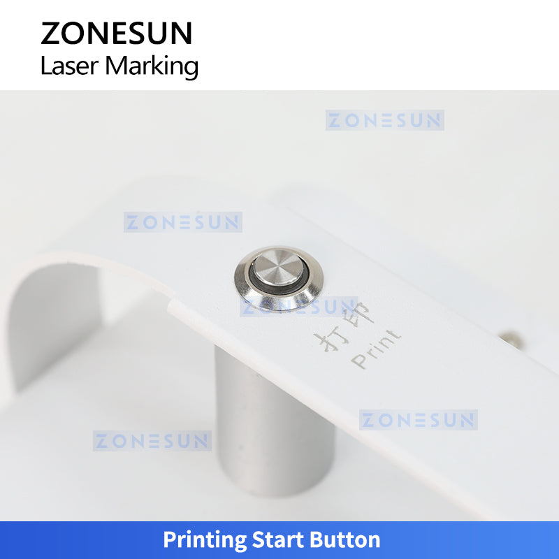 ZONESUN ZS-JGDB4 Portable Laser Marking Machine with Touchscreen for Flexible Industrial Coding