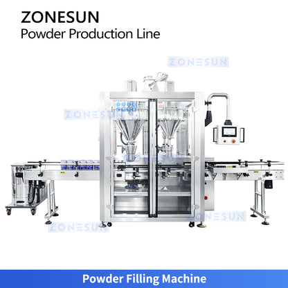 ZONESUN ZS-FAL320 Automatic Milk Powder Filling and Packaging Production Line