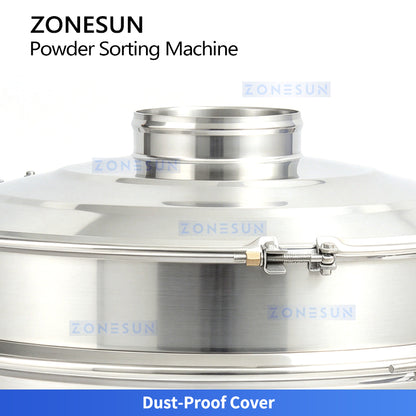 ZONESUN ZS-ZDS800 Multi-Layer Vibratory Powder Screening and Sorting Machine with Multiple Discharge Outlets