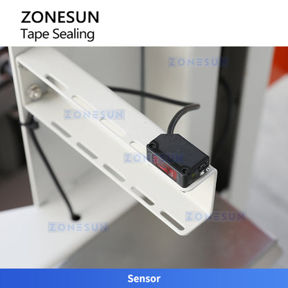 Efficient Packing: ZONESUN ZS-TFX6060 Ring-Type Automatic Carton Box Tape Sealing Machine