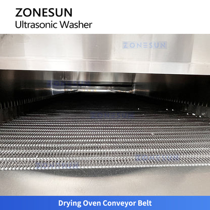 ZONESUN ZS-UWB7: High-Speed Automatic Ultrasonic Bottle Washing & Drying Machine for Pharma
