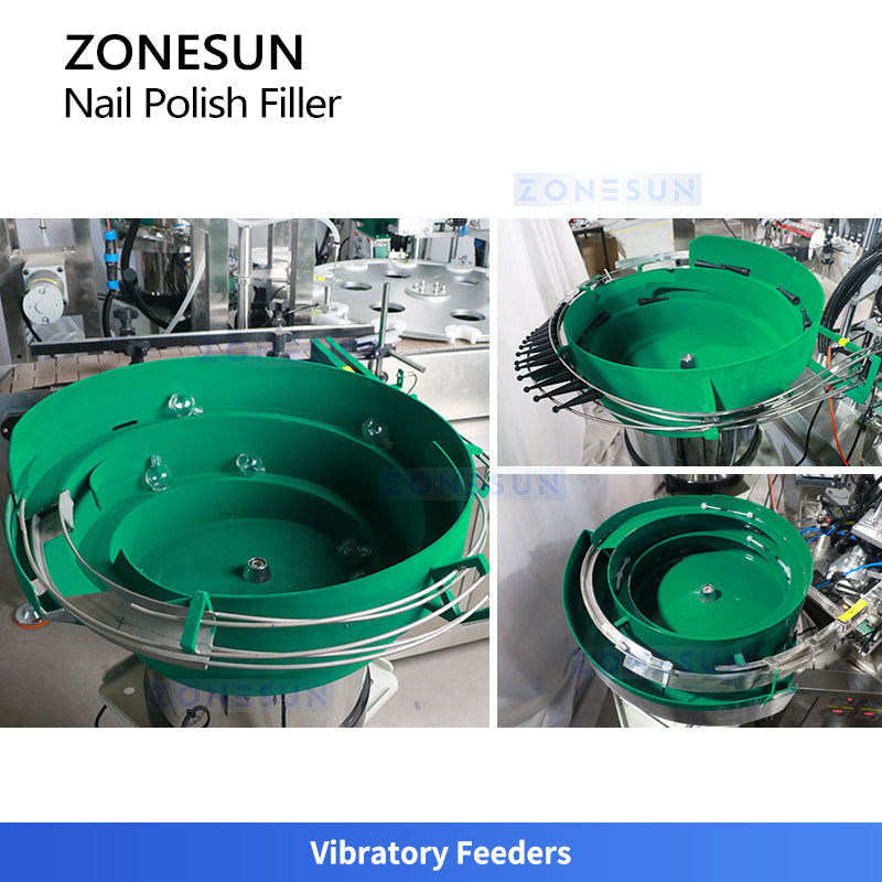 ZONESUN ZS-AFC49 Automatic Nail Polish Filling and Capping Machine for Cosmetics Production Lines