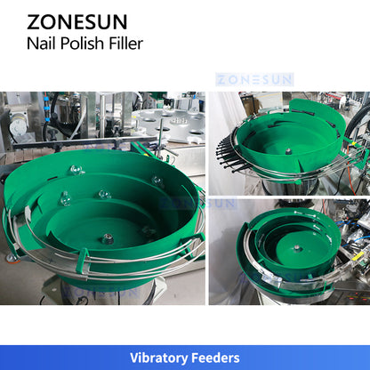 ZONESUN ZS-AFC49 Automatic Nail Polish Filling and Capping Machine for Cosmetics Production Lines