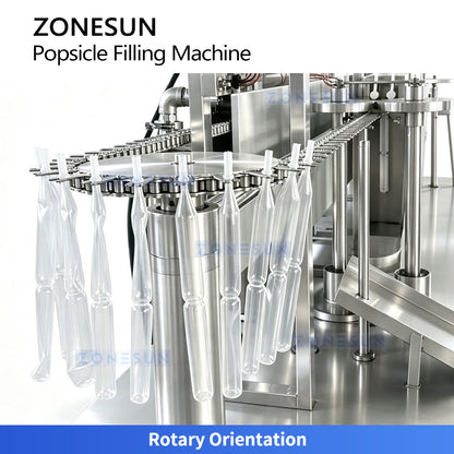 ZONESUN ZS-BB01 Automatic Plastic Tube Filling and Sealing Machine for Ice Pops & Juice