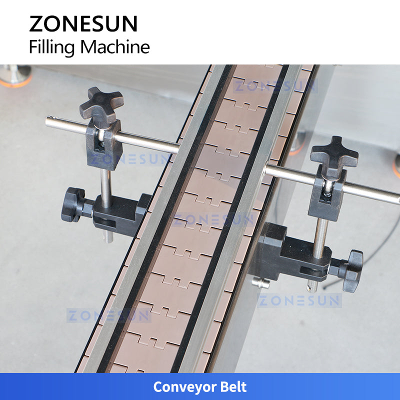 ZONESUN ZS-SV10HS Automatic 10-Head Servo Piston Filler for Viscous and Foamy Liquids