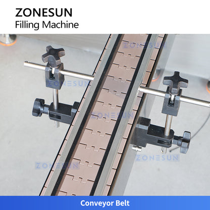 ZONESUN ZS-SV10HS Automatic 10-Head Servo Piston Filler for Viscous and Foamy Liquids
