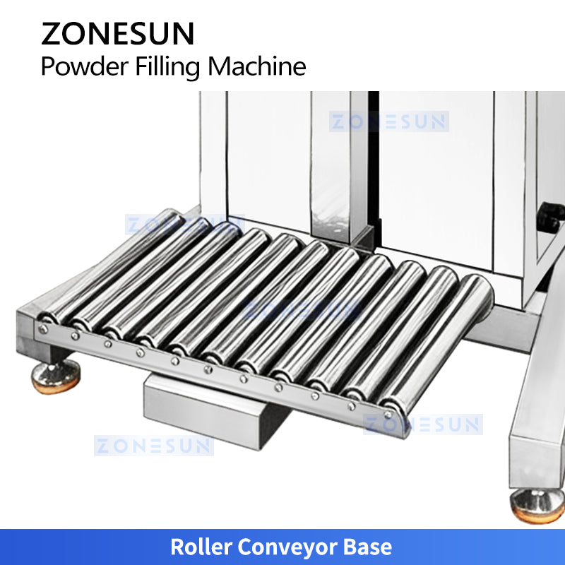 ZONESUN ZS-FM60 Semi-Automatic Vertical Powder Filling Machine with Weighing Scale