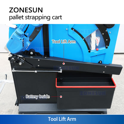 ZONESUN ZS-PSC1 Electric Pallet Strapping Machine for PP & PET Straps