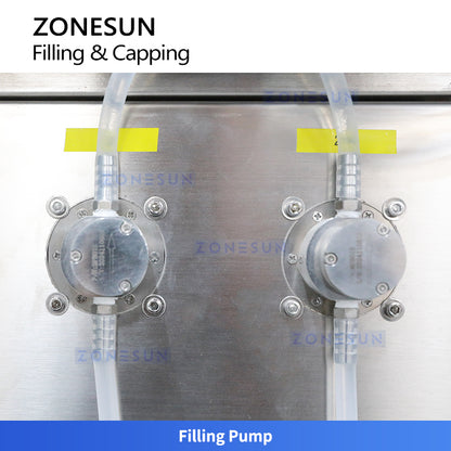 ZONESUN ZS-AFC17R Auto Roller Ball Bottle Filling Capping Machine for Perfume & Essential Oils