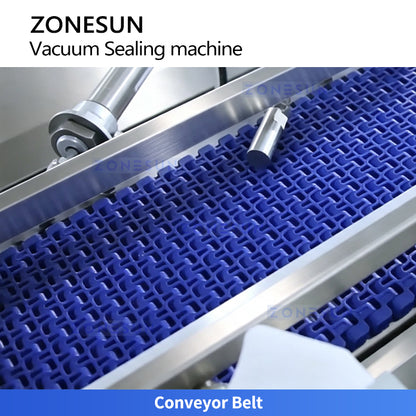 ZONESUN ZS-AFK120 Automatic Vacuum Can Seaming Machine for Milk Powder and Food Cans
