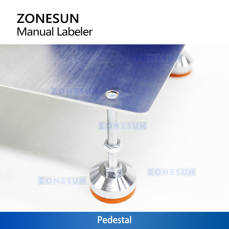ZONESUN ZS-TB3 Manual Round Square Polygon Bottle Labeling Machine