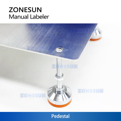 ZONESUN ZS-TB3 Manual Round Square Polygon Bottle Labeling Machine