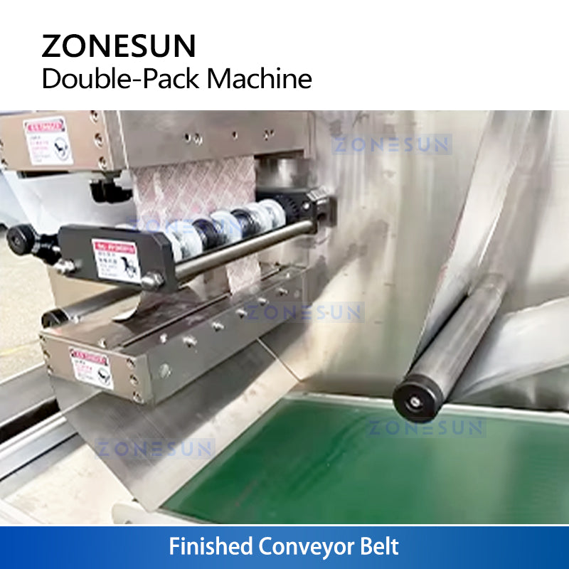 ZONESUN ZS-DPP180H: High-Speed Automatic Candy & Food Aluminum Blister Strip Packaging Machine