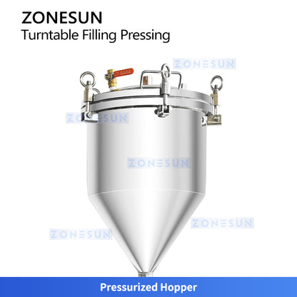 ZONESUN ZS-AFC1CH Automatic Filling and Cap Pressing Machine for Viscous Liquid Production