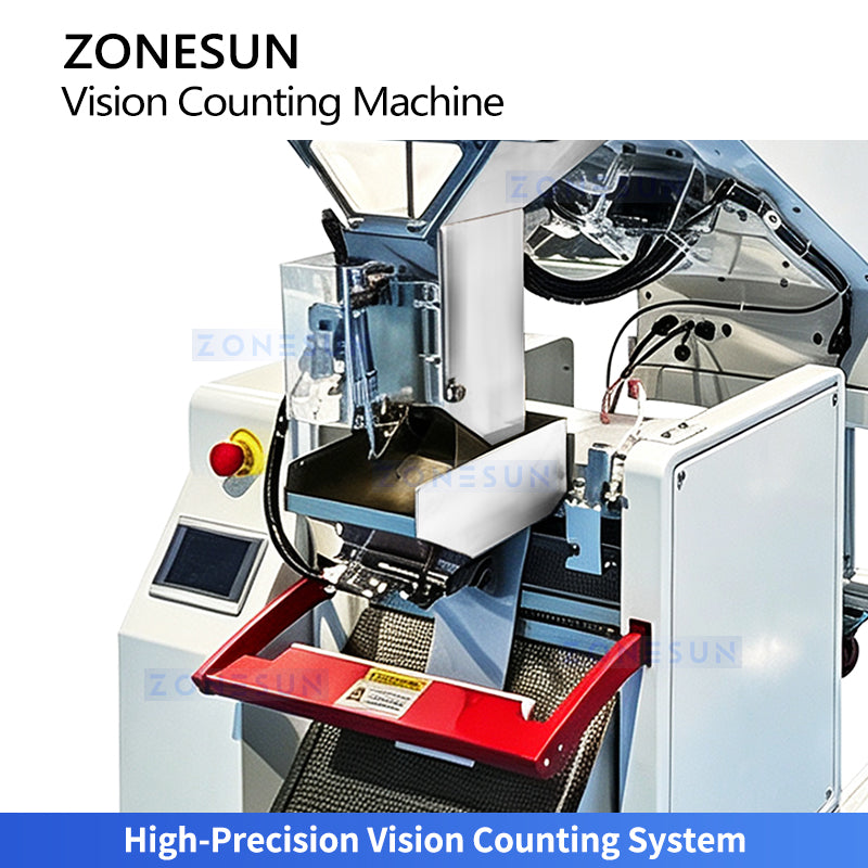 ZONESUN ZS-FSCS06 Automatic Screw Fastener CCD Vision Counting and Bagging Machine